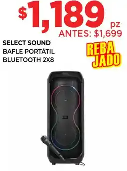 HEB Select sound bafle portátil bluetooth 2x8 oferta