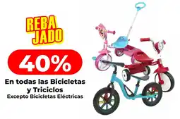 HEB En todas las bicicletas y triciclos oferta