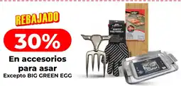 HEB En accesorios para asar excepto big green egg oferta