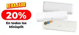 HEB En todos los minisplit oferta