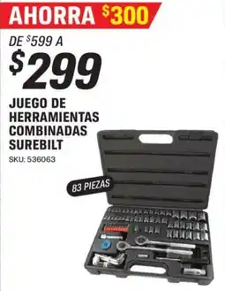 AutoZone Juego de herramientas combinadas surebilt oferta