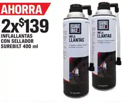 AutoZone Inflallantas con sellador surebilt oferta