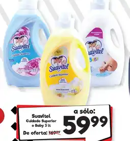 S-Mart Suavitel cuidado superior o baby oferta