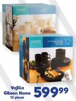 S-Mart Gibson home vajilla oferta