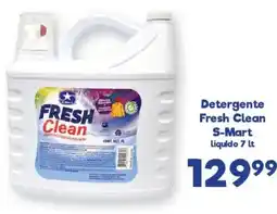 S-Mart S-mart detergente fresh clean liquido oferta