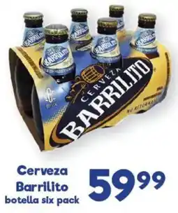 S-Mart Barrilito cerveza botella oferta