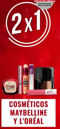 Woolworth Maybelline y l'oréal cosméticos oferta