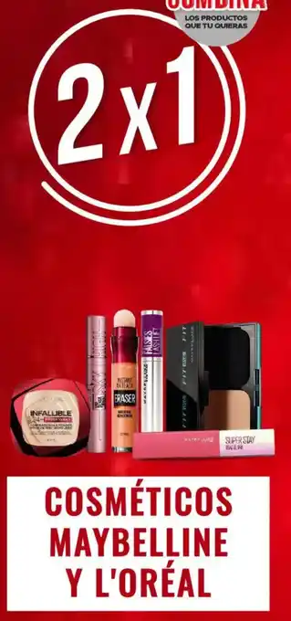 Maybelline y l'oréal cosméticos
