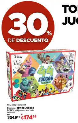 Woolworth Disney set de juegos oferta