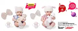 Woolworth Bebé recién nacido bebé de cuerpo duro con cobija, peluche, chupón y biberón mágico oferta