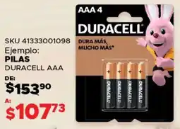 Woolworth Duracell AAA pilas oferta