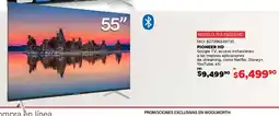 Woolworth Pioneer google tv 55" oferta