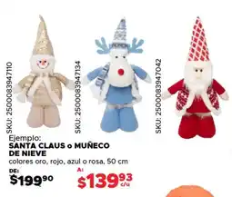 Woolworth Santa claus o muñeco de nieve oferta