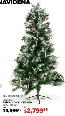 Woolworth Árbol con luces led oferta
