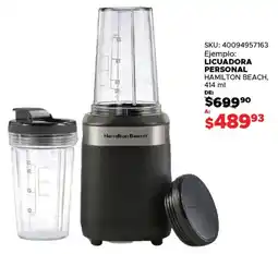 Woolworth Hamilton beach licuadora personal oferta