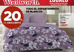 Woolworth Edredón essentials home oferta