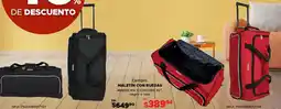 Woolworth Maletín con ruedas american tourister 25", negro o rojo oferta