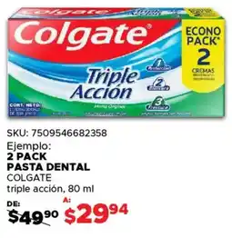 Woolworth Colgate pasta dental oferta