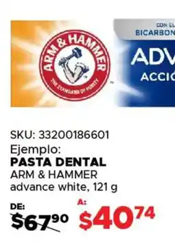 Woolworth Arm & hammer pasta dental oferta