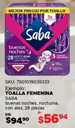 Woolworth Saba toalla femenina oferta