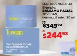 Woolworth Tovegan balsamo facial oferta