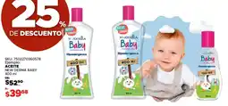Woolworth Derma baby aceite new oferta