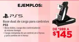 Soriana Súper Ps5 base dual de carga para controles oferta
