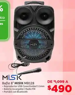 Soriana Súper Misik bafle 8" oferta