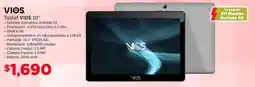 Soriana Súper Vios tablet 10" oferta