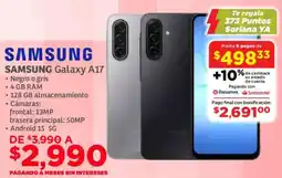 Soriana Súper Samsung galaxy A17 oferta