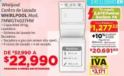Soriana Súper Whirlpool centro de lavado oferta
