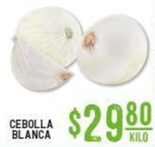 Soriana Híper Cebolla Blanca oferta