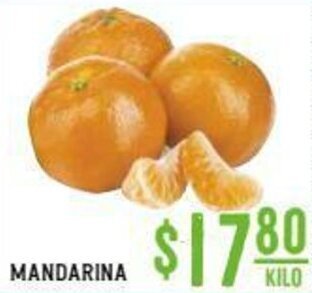 Soriana Híper Mandarina oferta