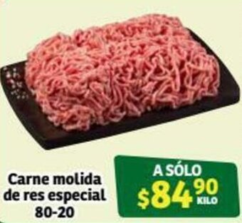 Soriana Híper Carne Molida de Res Especial 80-20 oferta