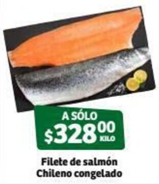 Soriana Híper Filete de Salmón Chileno Congelado oferta