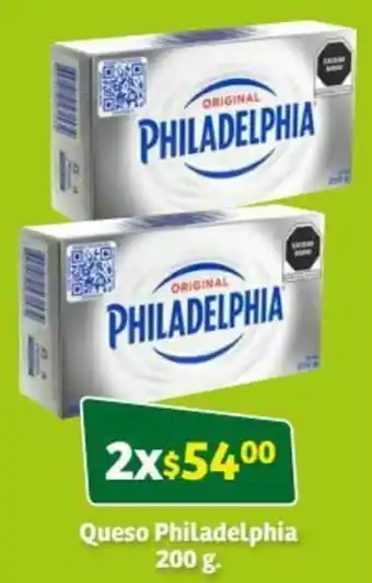 Soriana Híper Queso Philadelphia 2x200g oferta