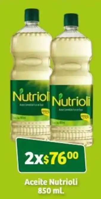 Soriana Híper Aceite Nutrioil 2x850ml oferta