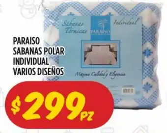 Paraiso Sabanas Polar Individual Varios Diseños