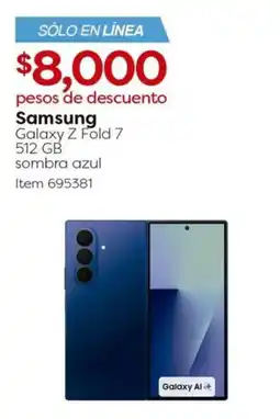 Costco Samsung Galaxy Z Fold 7 oferta