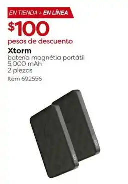 Costco Xtorm batería magnétia portátil 5,000 mAh oferta