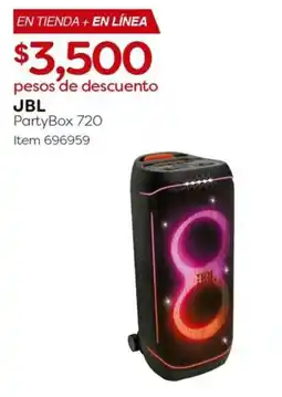 Costco JBL PartyBox 720 oferta