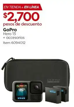 Costco GoPro Hero 13 + accesorios oferta