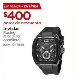 Costco Invicta racing reloj para caballero oferta