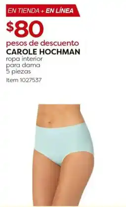 Costco Carole Hochman ropa interior para dama oferta