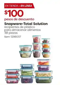 Costco Snapware-Total Solution oferta