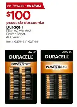 Costco Duracell pilas AA y/o AAA oferta