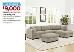 Costco Thomasville sofá oferta