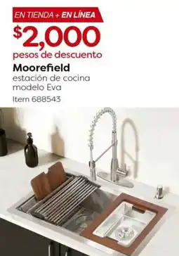 Costco Moorefield estacion de cocina modelo Eva oferta