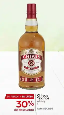 Costco Chivas 12 años whisky oferta