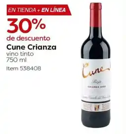 Costco Cune Crianza vino tinto oferta